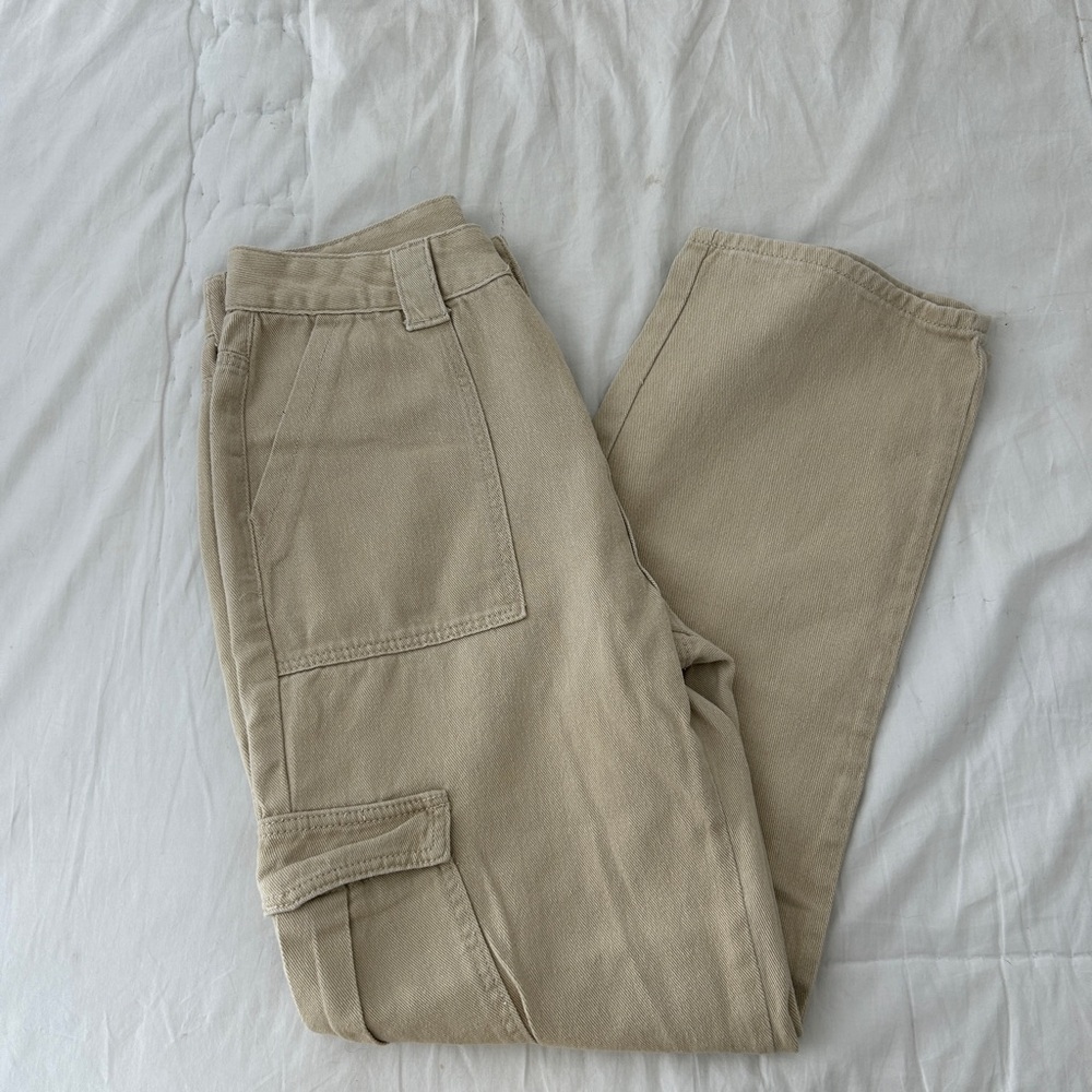Men's Tan Cargo Pants